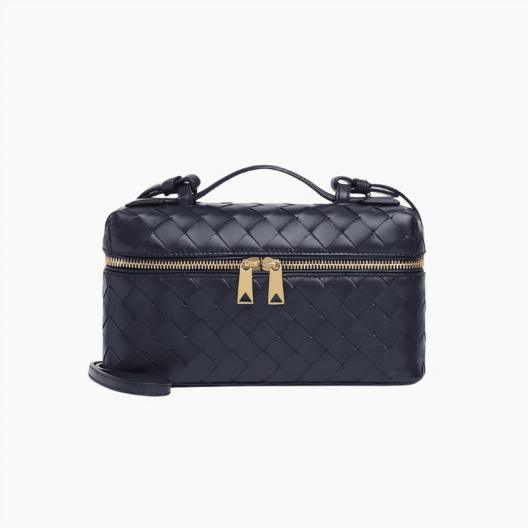Bolsa Feminina de Mão Pequena Matelassê em Couro Milano