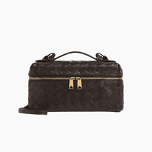 Bolsa Feminina de Mão Pequena Matelassê em Couro Milano